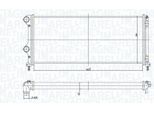 Magneti Marelli 350213187200 Radiatore Acqua Radiatore Motore Per Fiat Doblo Cargo (223) Doblo Estate (119, 223)