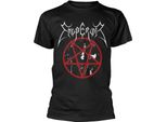 Emperor - Maglietta "Pentagram 2014"" Per Uomo/Donna Unisex PH1793 (S) (Nero)"