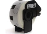 Etichette Jetworld Di Ricambio Brother Dk Nero Su Bianco Diametro 24*1000 Pz. DK11218, DK-11218, DK11.218