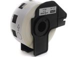Etichette Jetworld Di Ricambio Brother Dk Nero Su Bianco Diametro 12*1000 Pz. DK11219, DK-11219, DK11.219