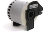 Jetworld Etichette Brother Dk Di Ricambio Nero Su Bianco 62Mm*30,48M DK44205, DK-44205, DK44.205