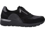WaldläUfer K Scarpe Da Donna - Scarpe Basse Comode E Stringate Nero Tempo Libero Nuovo