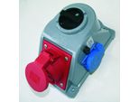 Nuova Serie Di Prese Con Interruttore "Combo-Pol"" 32A 400V 3P+Z+N, Presa 2X230V, Interruttore 0-1"