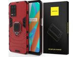 Custodia Spacecase X-Ring Per Realme 8 5G/Narzo 30 Rosso