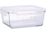 Dutch Rose Amsterdam Ciotola Per Alimenti In Vetro Con Coperchio 2L Bianco