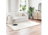 Vidaxl Tappeto In Pelle Di Pecora Artificiale Tafalla White 140 X 200 Cm Poliestere