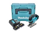 Makita Djv 180 Saxj Seghetto Alternativo A Batteria 18 V 135 Mm + 2X Batteria 2,0 Ah + Caricabatteria + Makpac