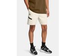 Pantaloncini Da Uomo Under Armour Ua Unstoppable Flc Shorts-Wht 1379809-110__XL