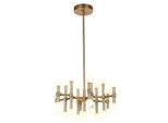 Italux Giovanna Lampadario Led Moderno Marrone MX16009008-25A B