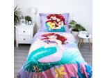 Biancheria Da Letto Disney Per Bambini Ariel La Sirena, Fabius, Biancheria Da Letto, Biancheria Da Letto Per Bambini, Copripiumino 140X200 Cm, Federa 70X90Cm, 100% Cotone