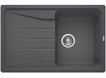 Blanco Sona 45S Silgranit Lavello Reversibile Grigio Roccia 519663