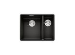 Blanco Subline 340/160-F Silgranit Nero