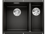 Blanco Subline 340/160-U Silgranit Nero