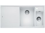 Blanco Axia Iii 6 S, Silgranit® Puradur®, Bianco, Lavabo A Destra, Con Scarico A Distanza, Incluso Tagliere In Vetro