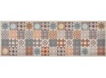 The Living Store Tappeto Da Cucina Lavabile Mosaico Multicolore 60X180 Cm