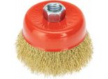 Spazzola Metallica In Ottone 3" M14 Completa"