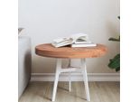 Syfax™ Piano Per Tavolo Ø50X4 Cm Rotondo In Legno Massello Di Faggio