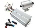 Kit Di Conversione Elettrica - Motore BM1109 - Motore Cc Brushless Da 72 V 3000 W - Controller 60-72 V 80 A - Manopola Dell'acceleratore + Blocchetto Di Accensione - Per E-Bike/Go-Kart/E-Scooter - Bianco