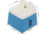 Levigatrice Per Vetro - Levigatrice Elettrica Per Vetro - Testina Di Levigatura Rivestita In Diamante - Motore In Rame Da 4200 Giri/Min - Alimentazione Automatica Dell'acqua - Per Vetro E Ceramica - Blu
