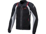Giacca TROOP-AIR Pro, Alpinestars (Nero/Grigio Chiaro/Rosso, Taglia Xl)