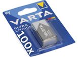 100X 1° Blister Varta Professional Lithium Batteria 9V-Block