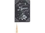 Something Different - Taccuino "Book Of Spells"", Corvo Mistico, A5 SD9872 (Taglia Unica) (Nero/Bianco)"