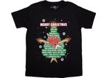 Tom Petty & The Heartbreakers TričKo Merry Christmas Unisex Nero M