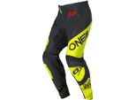 Pantaloni O'neal Element Racewear Nero/Giallo 42/58
