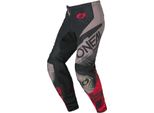 Pantaloni O'neal Element Roller Grigio/Rosso 32/48
