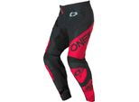 Pantaloni O'neal Element Racewear Nero/Rosso 42/58