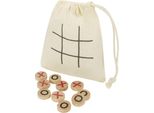 Senza Marca - Gioco Del Tic Tac Toe "Whorl"" PF4748 (Taglia Unica) (Naturale)"