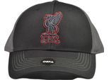 Liverpool Fc - Cappellino Da Baseball BS5793 (Taglia Unica) (Antracite/Rosso)