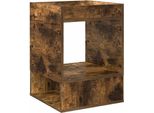 Syfax™ Tavolino Rovere Fumé 40 X 40 X 56 Cm Legno Multistrato