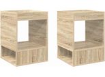 Syfax™ Tavolino 2 Pcs Rovere Sonoma 40 X 40 X 56 Cm Legno Multistrato