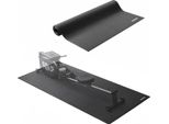 Tappetino Per Tapis Roulant Vevor Per Pavimenti In Moquette Tappetino Di Protezione (915 X 1820 Mm) Per Attrezzature Sportive Con Spessore Di 6 Mm, Tappetino Per Attrezzi Da Allenamento Per Tapis Roulant Ellittici, Vogatori, Protezione Per Pavimenti In Pvc Ad Alta Densità