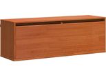 Syfax™ Armadietto A Muro Marrone Cerato 100 X 30 X 35 Cm Pino Massello