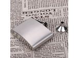 Fiaschetta Portatile In Acciaio Inox Per Vino E Whisky Elegante Bottiglia Per Alcolici Con Imbuto Da 4 Once