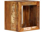 The Living Store Hocker 40X30X40 Cm Altholz Massiv