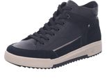 Rieker Donna Stivaletto Robusto In Pelle Con Zip Larghezza F1/2 W0171, Misura:42 Eu, Colore:Nero