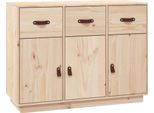 Syfax™ Credenza 100X40X75 Cm In Legno Massello Di Pino