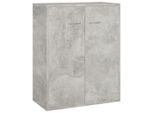 Syfax™ Credenza Grigio Cemento 60X30X75 Cm In Legno Multistrato