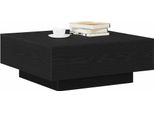 Syfax™ Tavolino Da Salotto Rovere Nero 80 X 80 X 31 Cm