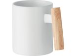 Midocean - Tazza Da Caffè "Crenate"", Ceramica, 320Ml MO1799 (Taglia Unica) (Bianco)"
