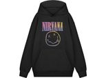 Nirvana - Felpa Con Cappuccio Per Uomo/Donna Unisex NS8960 (Xl) (Nero)