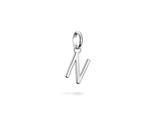 Charm Buchstabe Thomas Sabo "Charm Alphabet/Buchstabe - Connect", Silber (Silberfarben), Charms, Damen, N, Silber 925 (Recycelt)