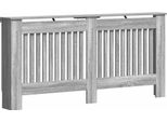 Vidaxl Copriradiatore Grigio Sonoma 172 X 19 X 81,5 Cm