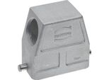 19628100547 Harting Han 10B Custodia Per Passacavi Emc, Alta, Uscita Cavo Laterale 1Xm32, Per 1 Supporto (Sulla Parte Inferiore) - 1 Pezzo