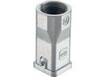 19620031447 Harting Han 3A Custodia Per Passacavi Emc Con Guarnizione Incollata, Uscita Cavo Diritto 1Xm25, Per 1 Supporto (In Corrispondenza Del