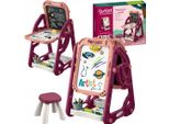 Lavagna Magnetica Doppia Faccia Con Sedia Per Bambini