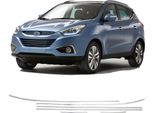 Listelli Finestrini In Acciaio Inox Hyundai Ix35 2010-2015